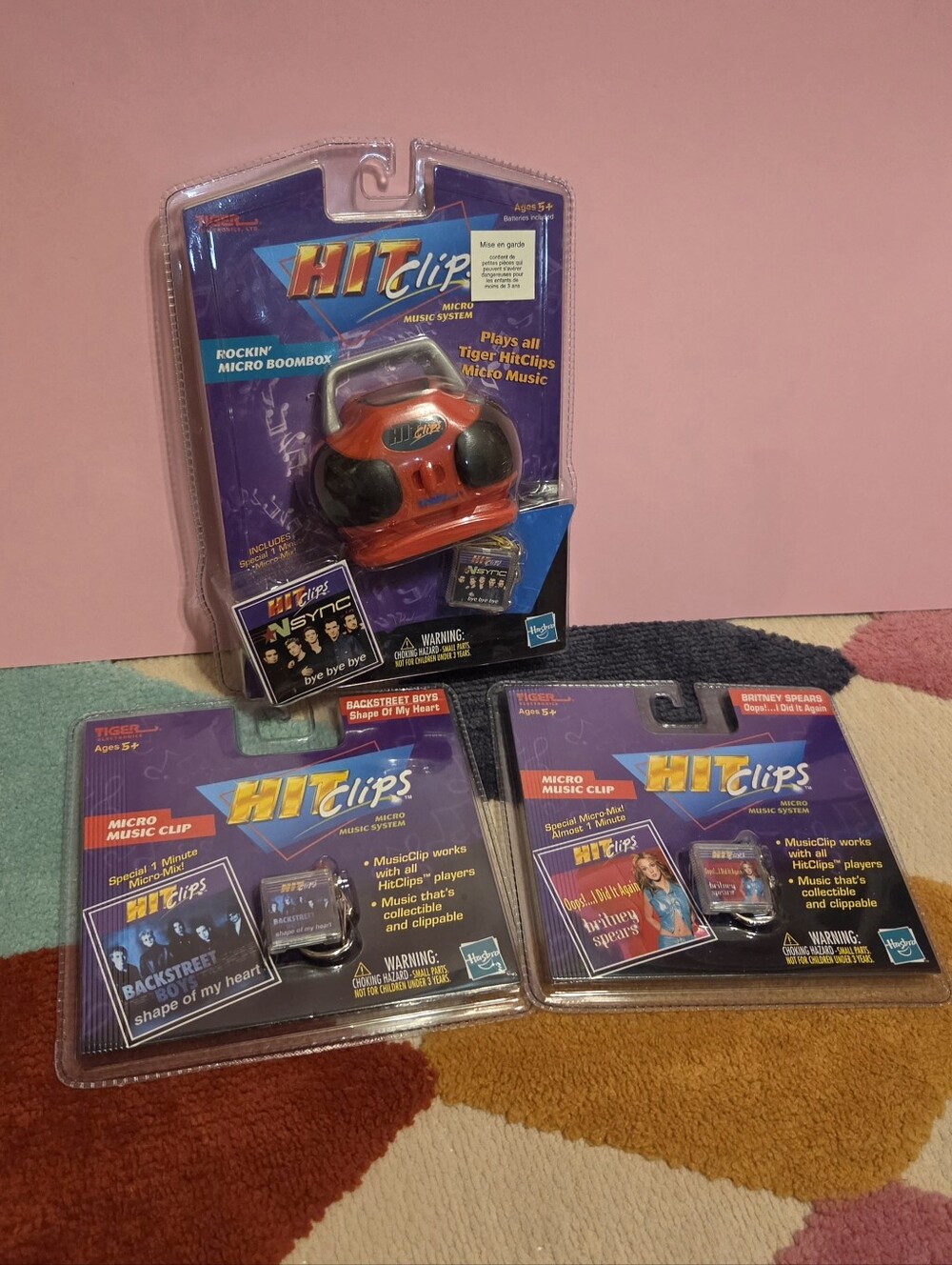 Hit Clips Hasbro NRFB 2001 Tiger Electronics